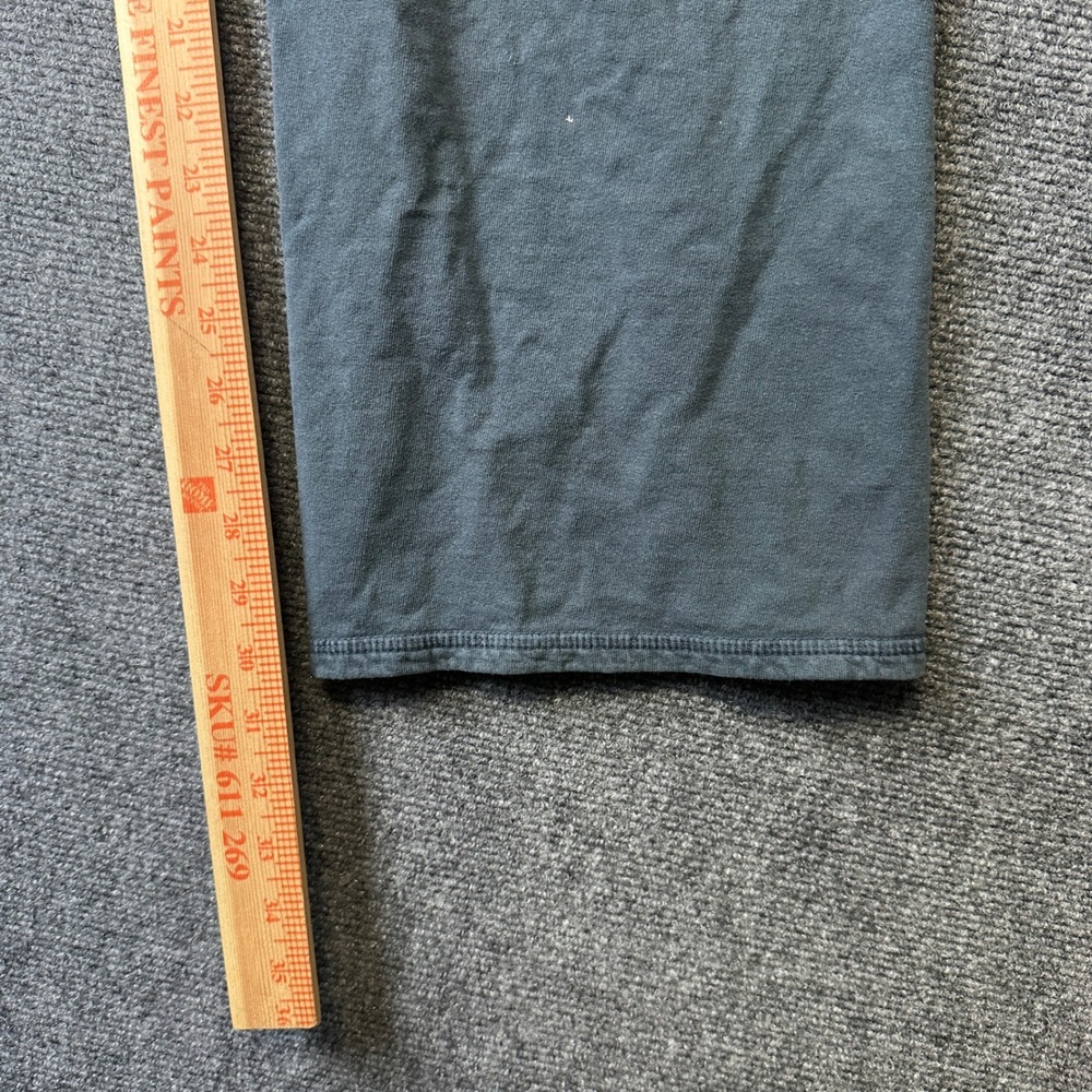 Vintage Juicy Couture Sweatpants Womens Medium Blue Y2K Wide Leg Lounge Pants - Picture 12 of 14